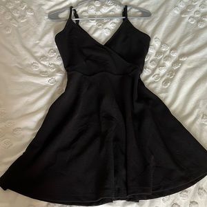 Amazon black flowy dress size M